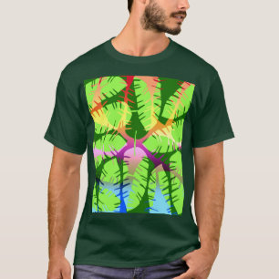 BOTANISCH ABSTRAKTE BANANENBLÄTTER T-Shirt