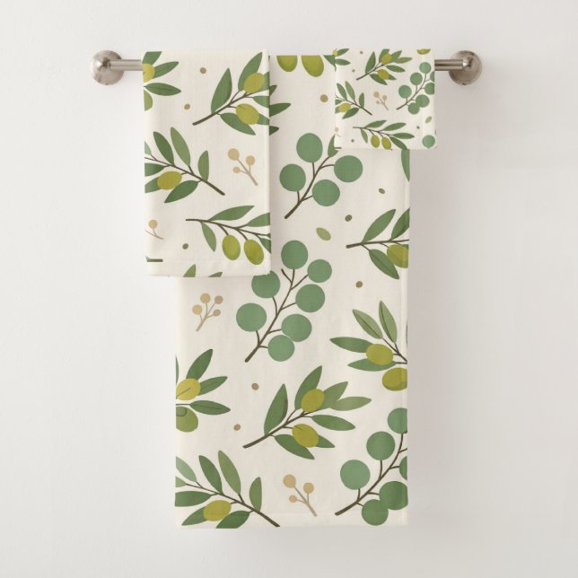 Botanisch  badhandtuch set (Insitu)