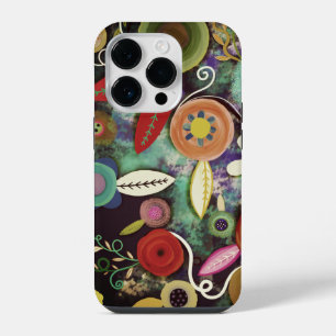 Botanisch bemalter Kunst Case-Mate iPhone-Hülle iPhone 14 Pro Hülle
