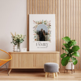 Botanisch elegante Botanische Foto-Bogen Leinwanddruck