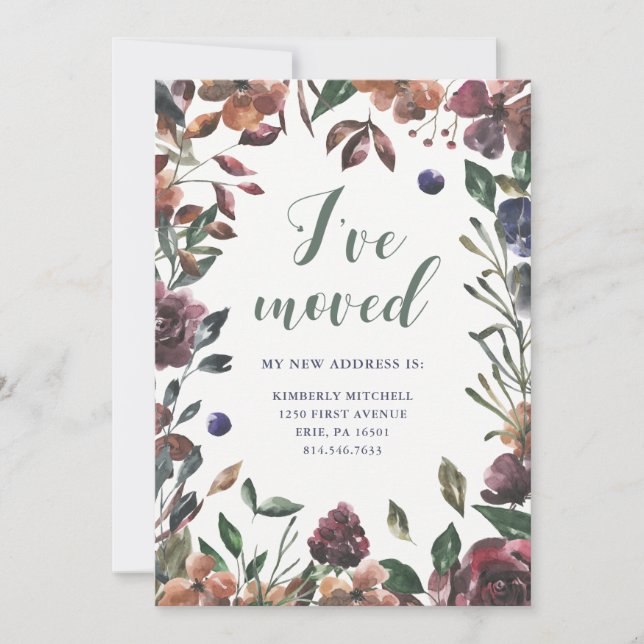 Botanisch gewürzt | Neue Adresse Ankündigung (Vorderseite)