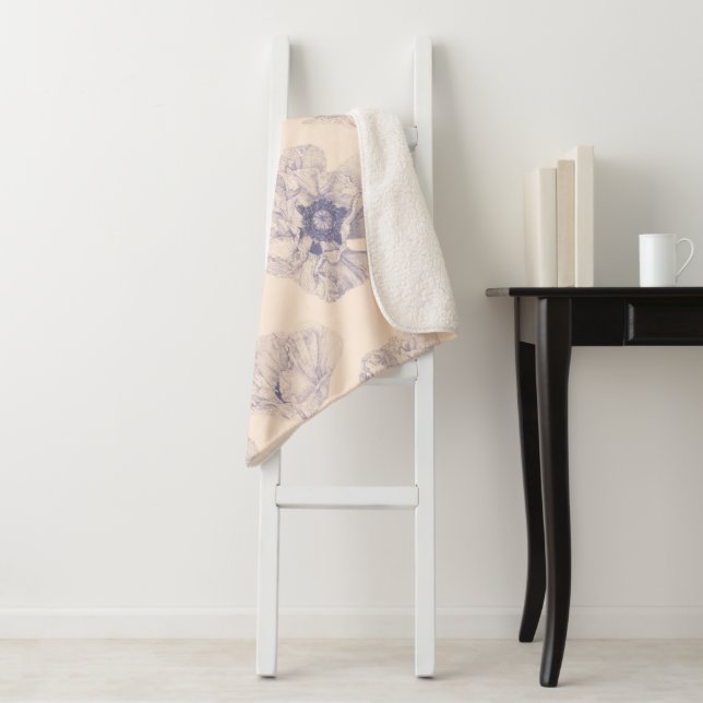 Botanisch großer Mohn Sherpadecke (Beispiel)