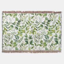 Botanisch grüne Blätter