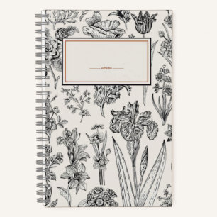 botanisch notizbuch