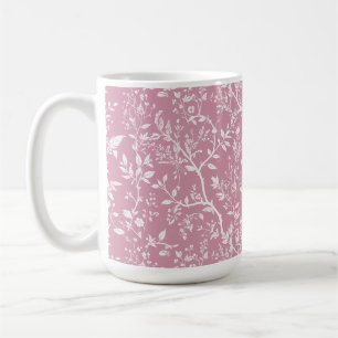 Botanisch rosa Kaffeetasse