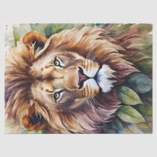 Botanische Aquarellkunst Seidenpapier