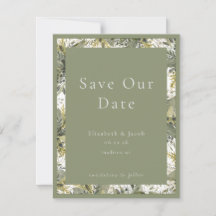 Botanische Aquarellwiesen Save the Date