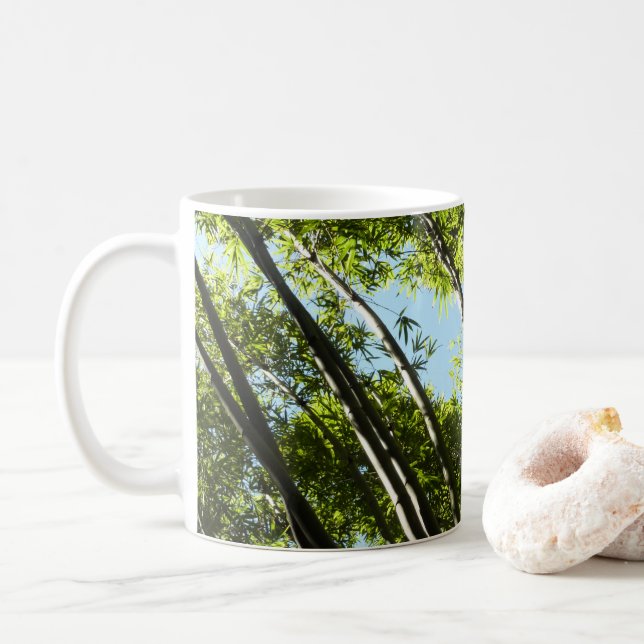 Botanische Bambusnatur Kaffeetasse (Mit Donut)