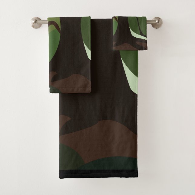 Botanische Bäume Badhandtuch Set (Insitu)