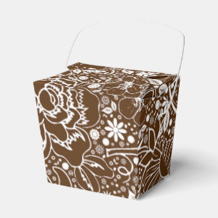 Botanische Beauties - Brawn-Take-Out-Bevorzugung Geschenkschachtel