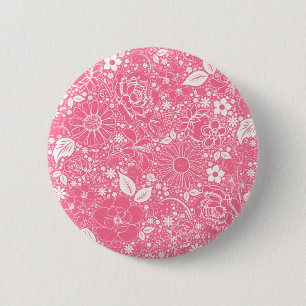 Botanische Beauties Light Pink BUTTON