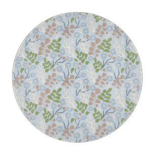 Botanische Bio Formen Schneidebrett