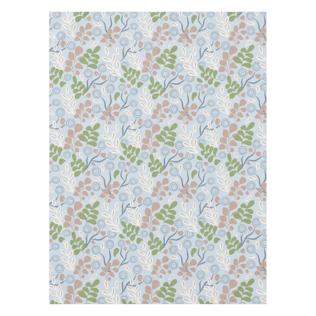 Botanische Bio Formen Tischdecke (Vorderseite)