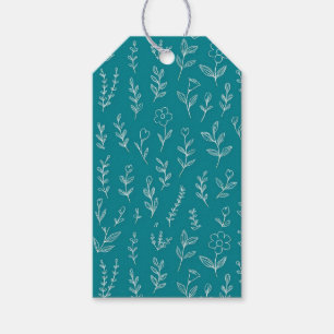 Botanische Blatt Natur Geschenkanhänger