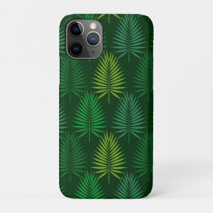 Botanische Blätter aus Grünpalmen Case-Mate iPhone Hülle