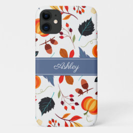 Botanische Blätter im eleganten Herbst Case-Mate iPhone Hülle