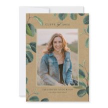 Botanische Blätter Kraft Foto Abschluss