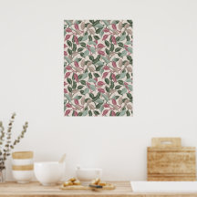 Botanische Blätter Sage Blush Neutrale Wanddekorat
