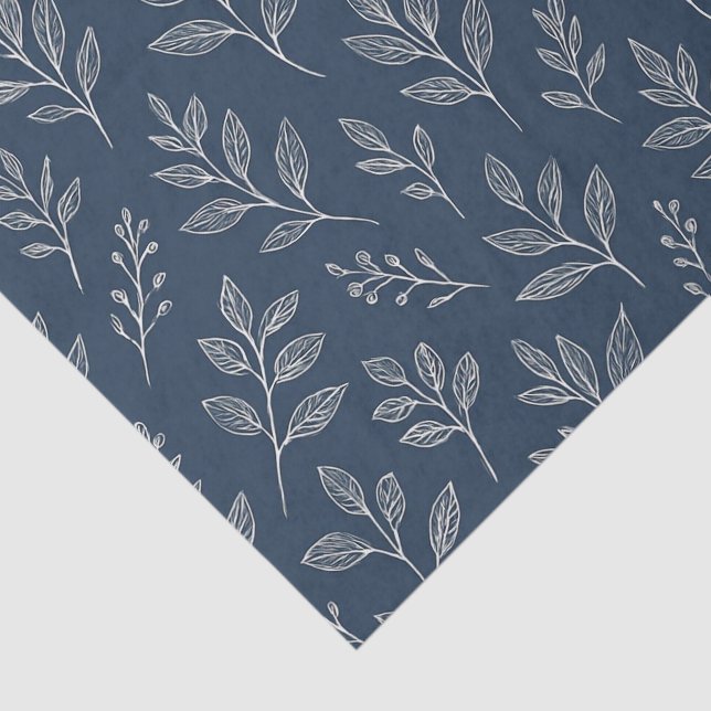 Botanische Blätter Seidenpapier (Ausschnitt)