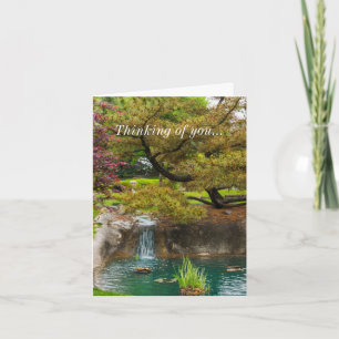 Botanische Bliss Denken Sie an Ihre Karte