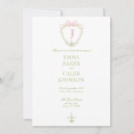 Botanische Bliss-Hochzeitseinladung Einladung