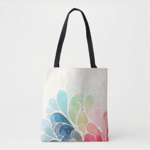 Botanische Bloom-Tasche