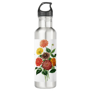 Botanische Blume Bouquet Trinkflasche