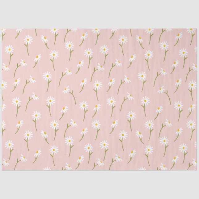 Botanische Blume in modernen Wasserfarben Seidenpapier (Vorderseite)