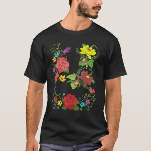 Botanische Blumen Gärtner Schöne Wildblumen B T-Shirt