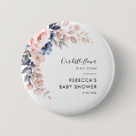 Botanische Blumendusche aus Pink Foliage Baby Button