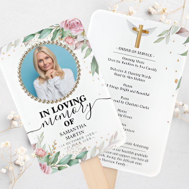 Botanische Blumenfeier Fächer (Von Creator hochgeladen)