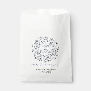 Botanische Blumenzeremonie Geschenktütchen