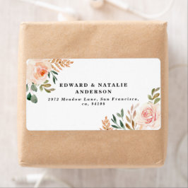 Botanische Blüte und Blattwerk