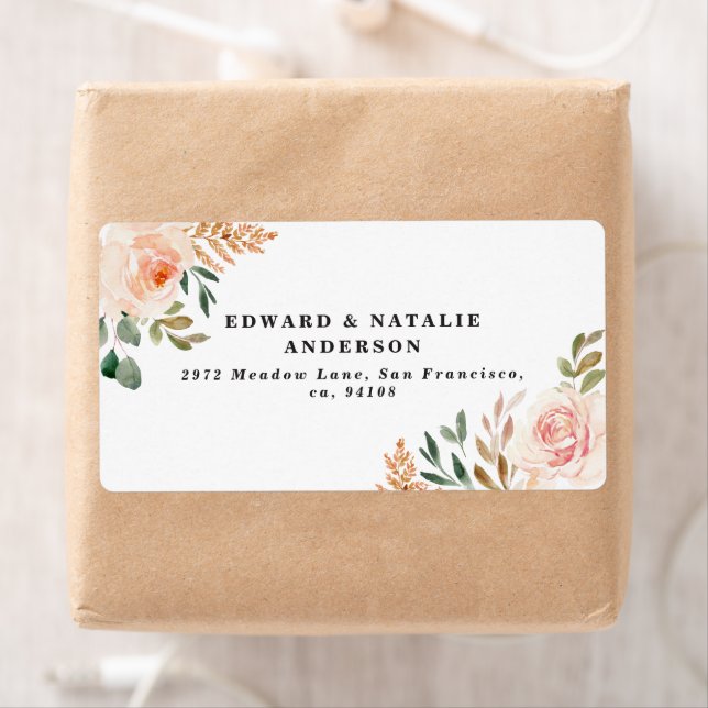 Botanische Blüte und Blattwerk (Insitu)