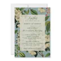 BOTANISCHE BREITINVITES - BLAU DES EISENS