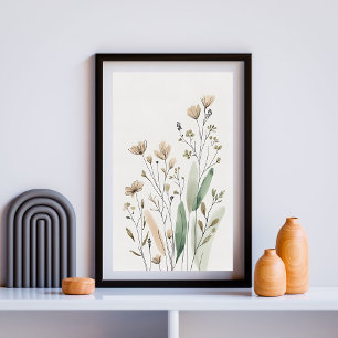 Botanische Brise Harmonie Poster