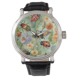 Botanische Bug Symphonie Armbanduhr