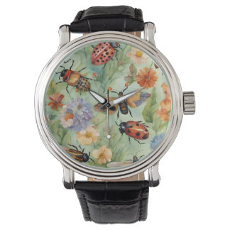 Botanische Bug Symphonie Armbanduhr
