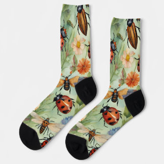 Botanische Bug Symphonie Socken