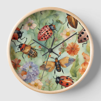 Botanische Bug Symphonie Uhr