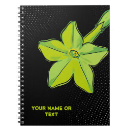 Botanische Chartreuse: Die 'Lime Green' Nicotiana Notizblock