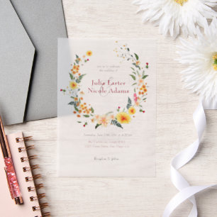 Botanische Daffodils Daisy Peony Blume Hochzeit