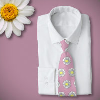 Botanische Daisy Pastel Blume Pink