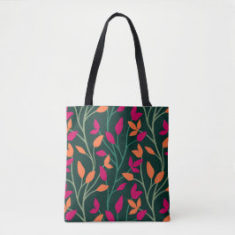 Botanische dunkelgrüne Blätter lebendig chic