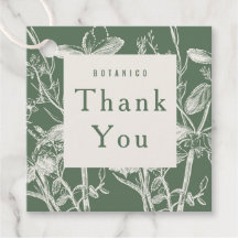 Botanische dunkle Sage Cream Floral Moderne Vielen