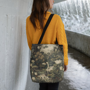 Botanische Elegance - Schwan im Wald