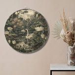 Botanische Elegance - Schwan im Wald Dartscheibe<br><div class="desc">Fügen Sie eine raffinierte Drehung zum Spielabend mit diesem Dartboard hinzu,  das einen ruhigen Schwan bietet,  der durch einen mit Lilien bewachsenen Waldteich gleitet. Eine perfekte Fusion von Spaß und Kunst,  macht es zu einem auffälligen Statement in Spielzimmern,  Lounges oder Höhlen von Menschen.</div>
