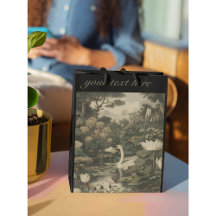 Botanische Elegance - Schwan im Wald