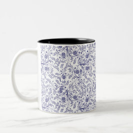 Botanische Elegance Weiße Tasse