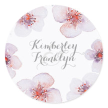 Botanische Flora Wasserfarben Elegante Moderne Hoc